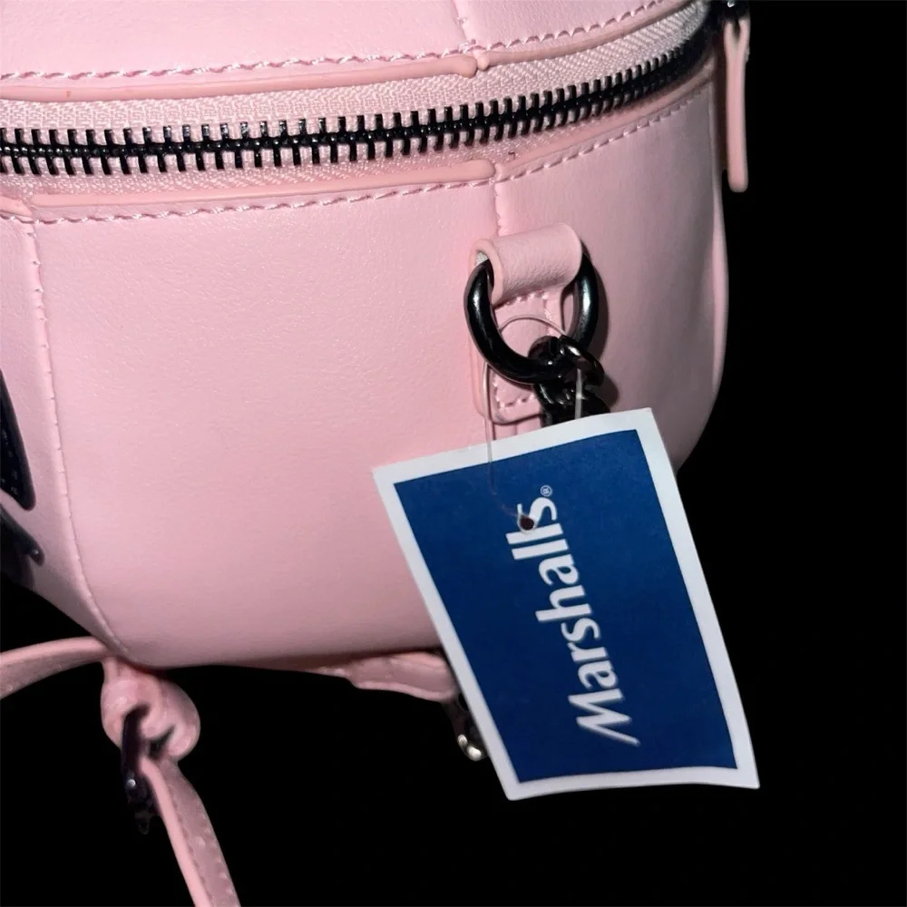 Mad Engine Round Pumpkin Jack O Lantern Handbag Purse New Halloween  NWT - Picture 6 of 11